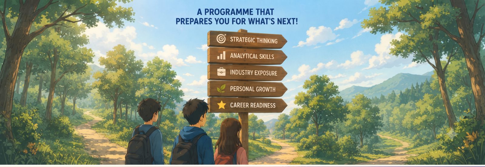 A programme that prepares you for what's next